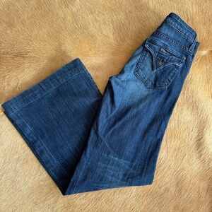 Women’s Hudson Wide Leg RN# 107906 CA# 00635 Jeans Size 26 Flare Denim